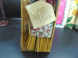 WOOD STRAW DOLL B
